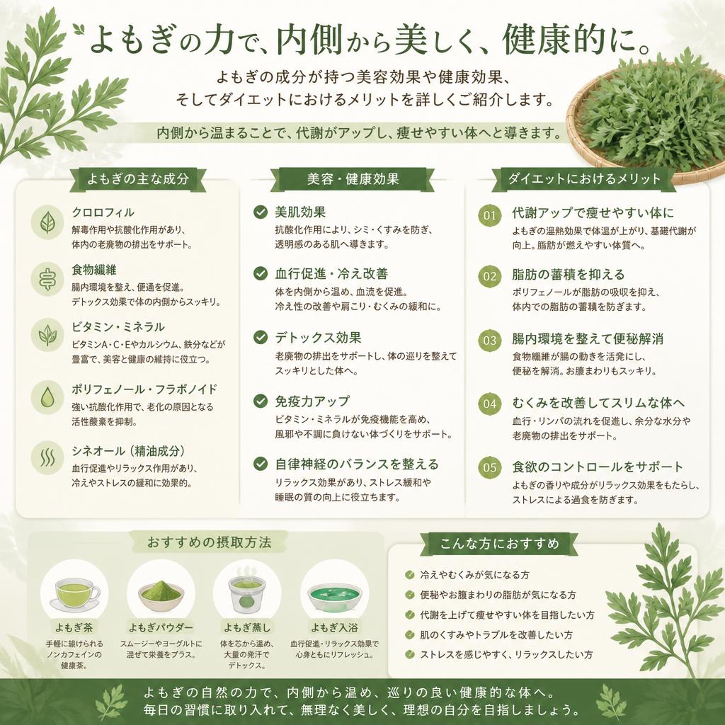 2. よもぎ蒸しの魅力とは？