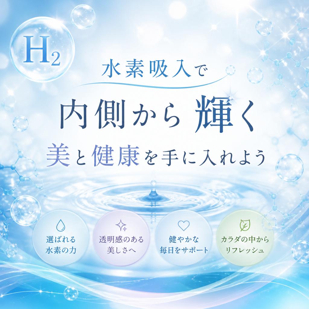 水素吸入で内側から輝く美と健康を手に入れよう