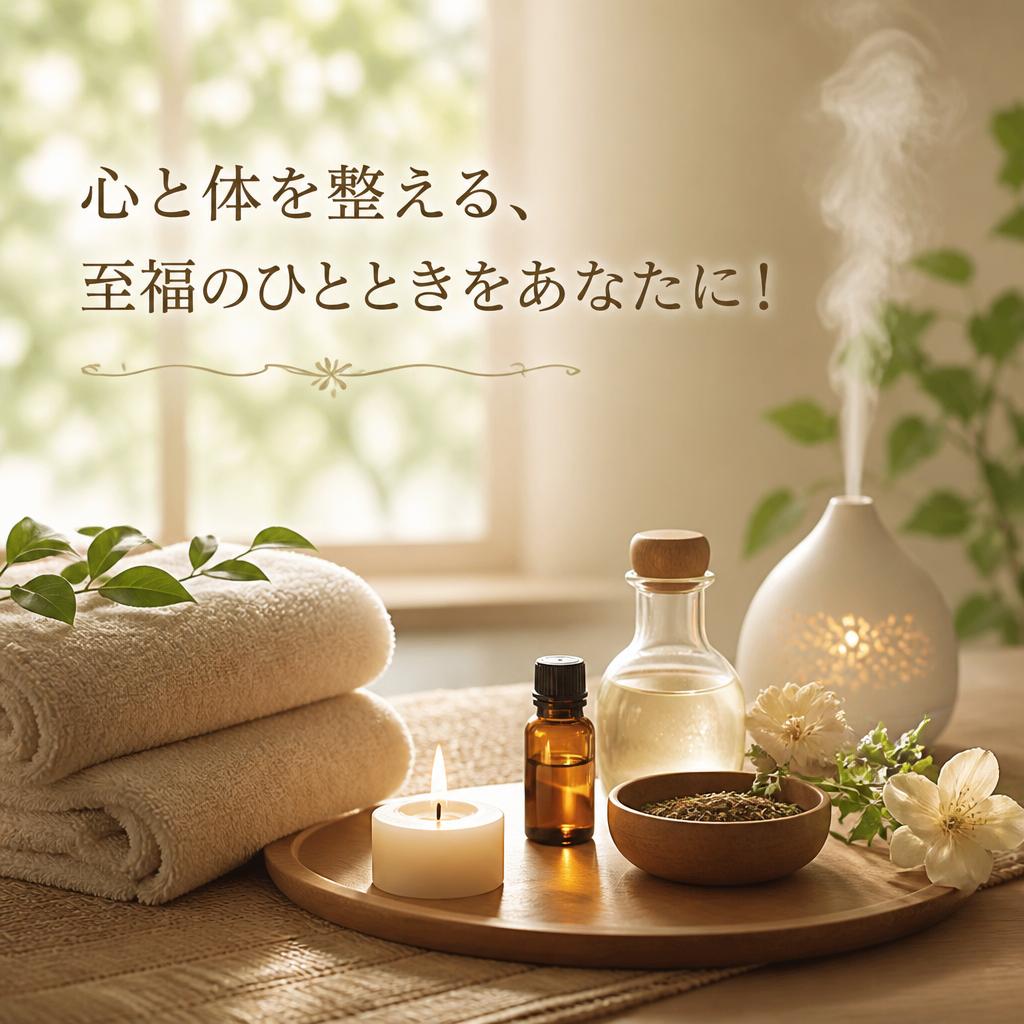 心と体を整える、至福のひとときをあなたに！