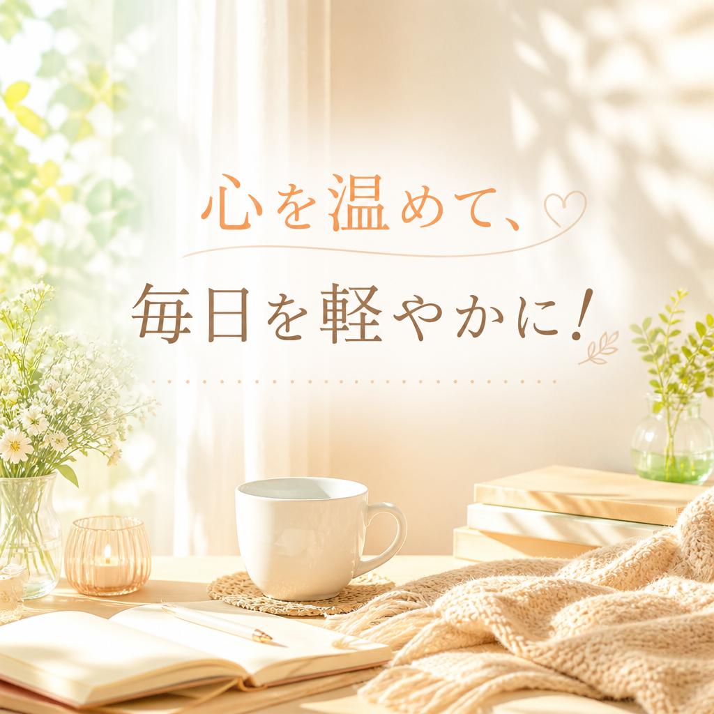 心を温めて、毎日を軽やかに！