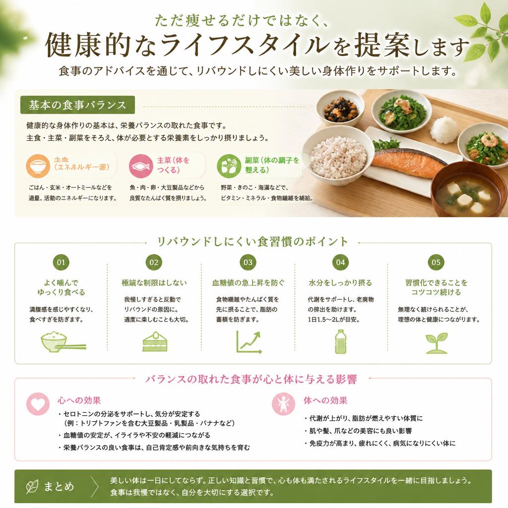 健康的な食事のご提案
