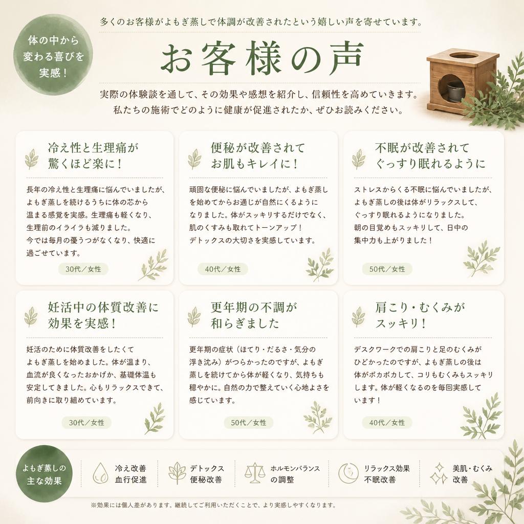 お客様の声