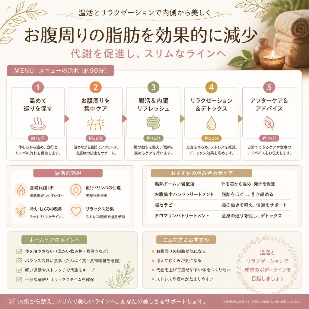 2. お腹瘦せの秘訣