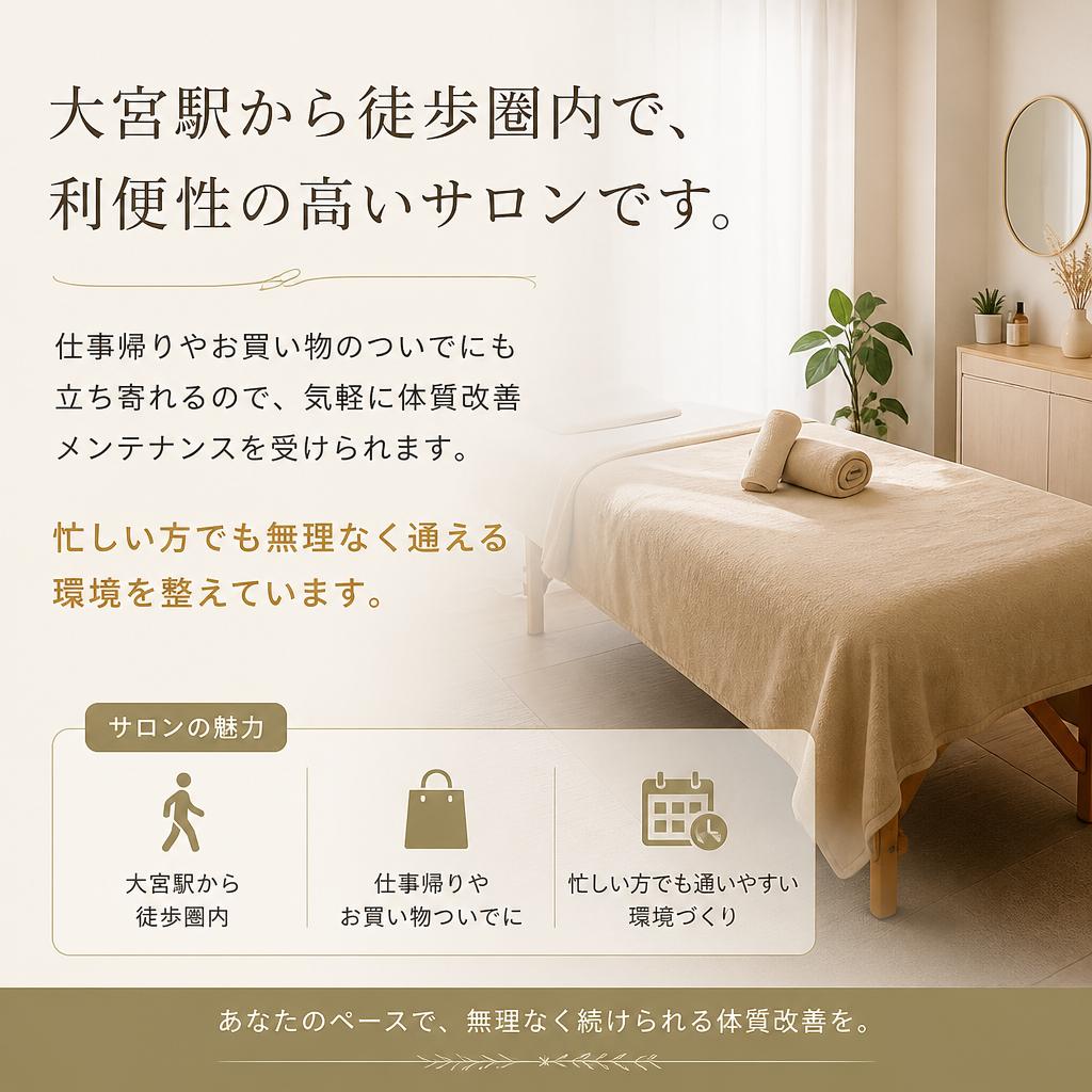大宮駅からアクセス良好な立地