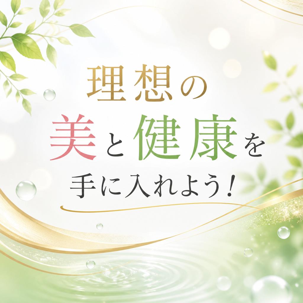 理想の美と健康を手に入れよう！