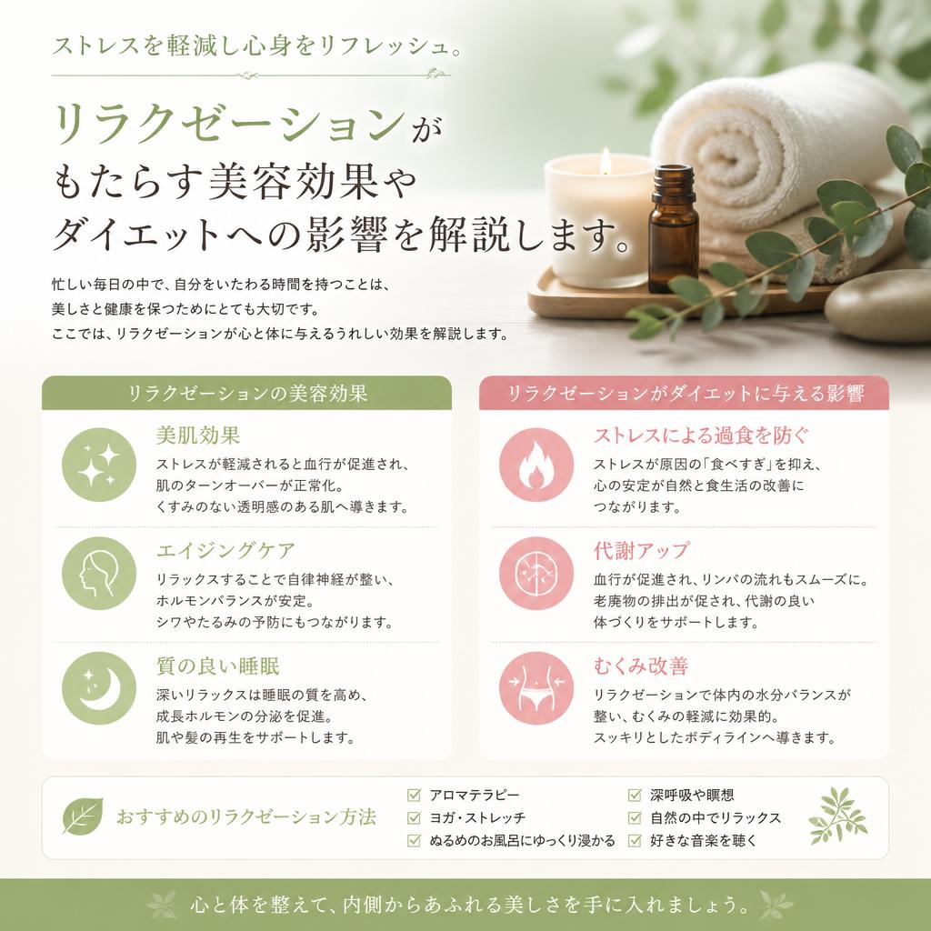3. リラクゼーションで心も身体もリフレッシュ!
