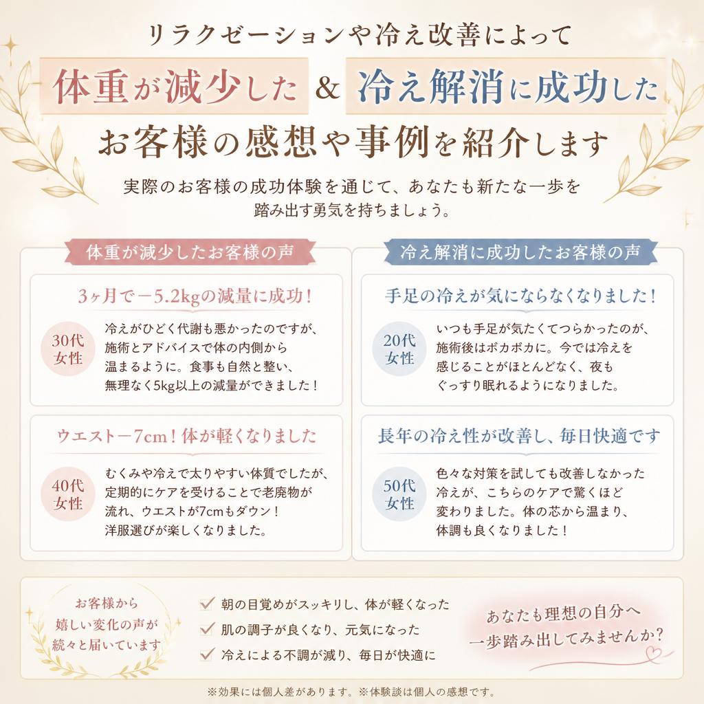 お客様の声・成功事例