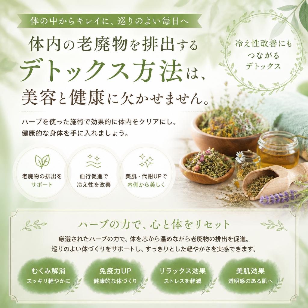 デトックスの重要性と方法