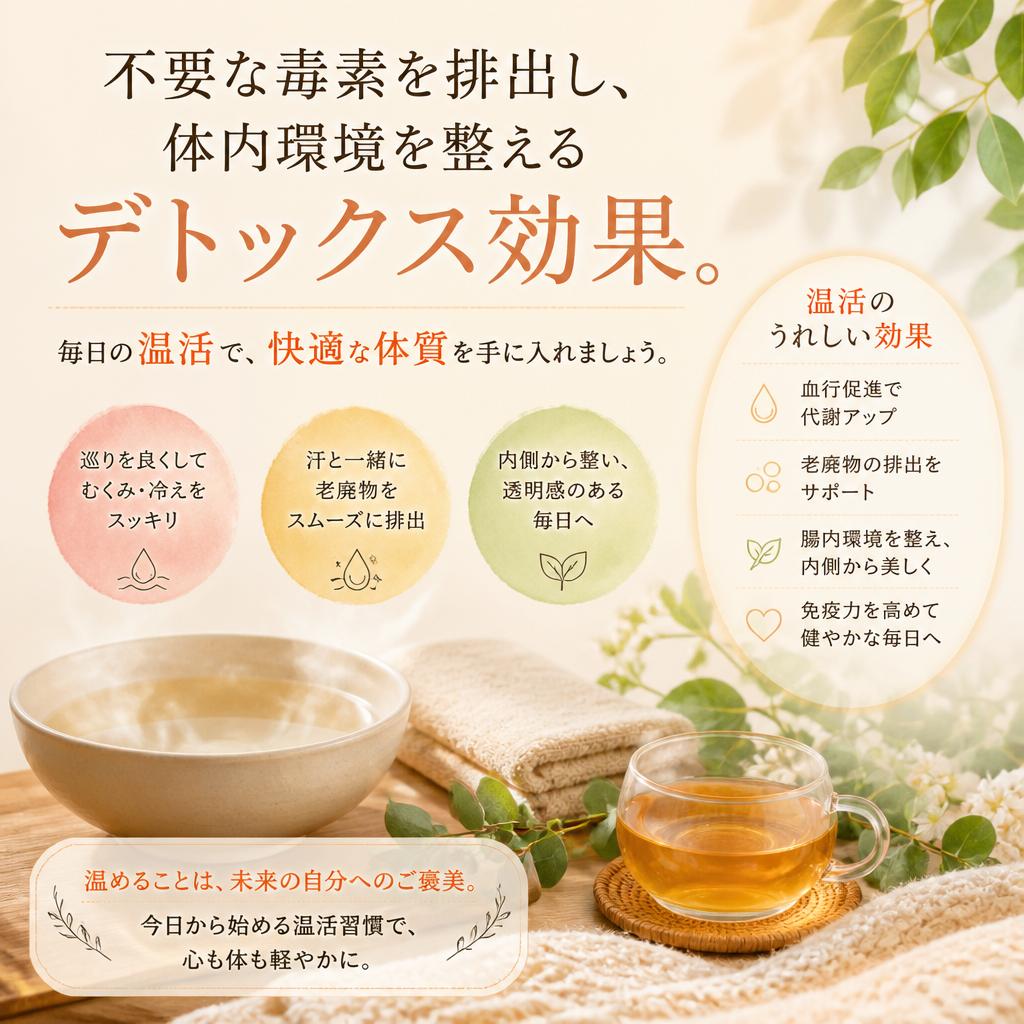 デトックスで身体をリセット