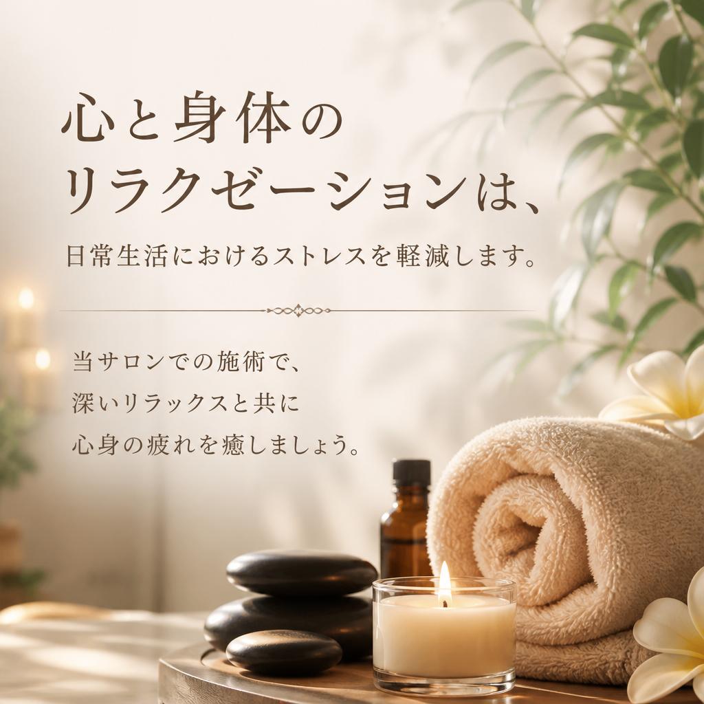 リラクゼーションの重要性