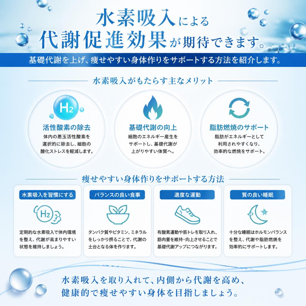 代謝アップの秘密