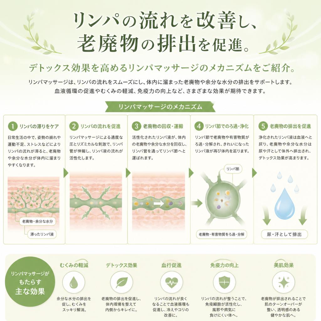 リンパマッサージの力