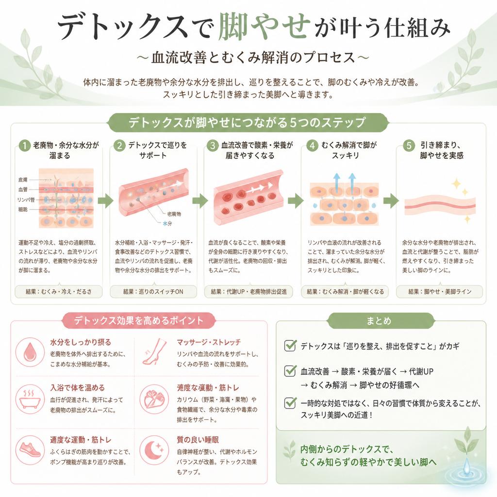 2. 脚やせのメカニズム