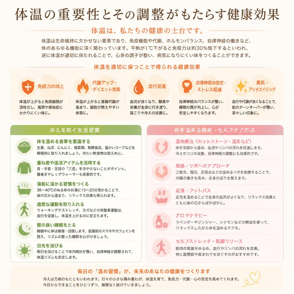 体温調整の重要性