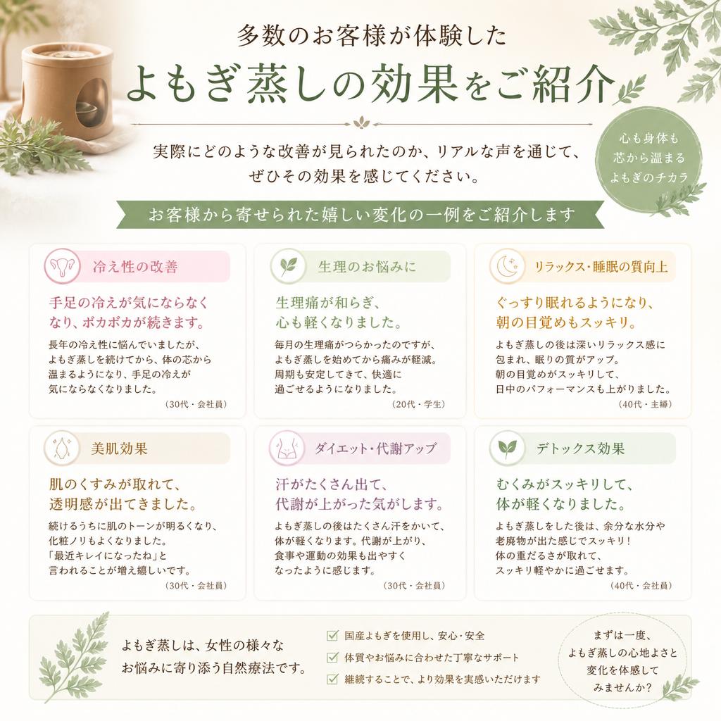 4. お客様の体験談