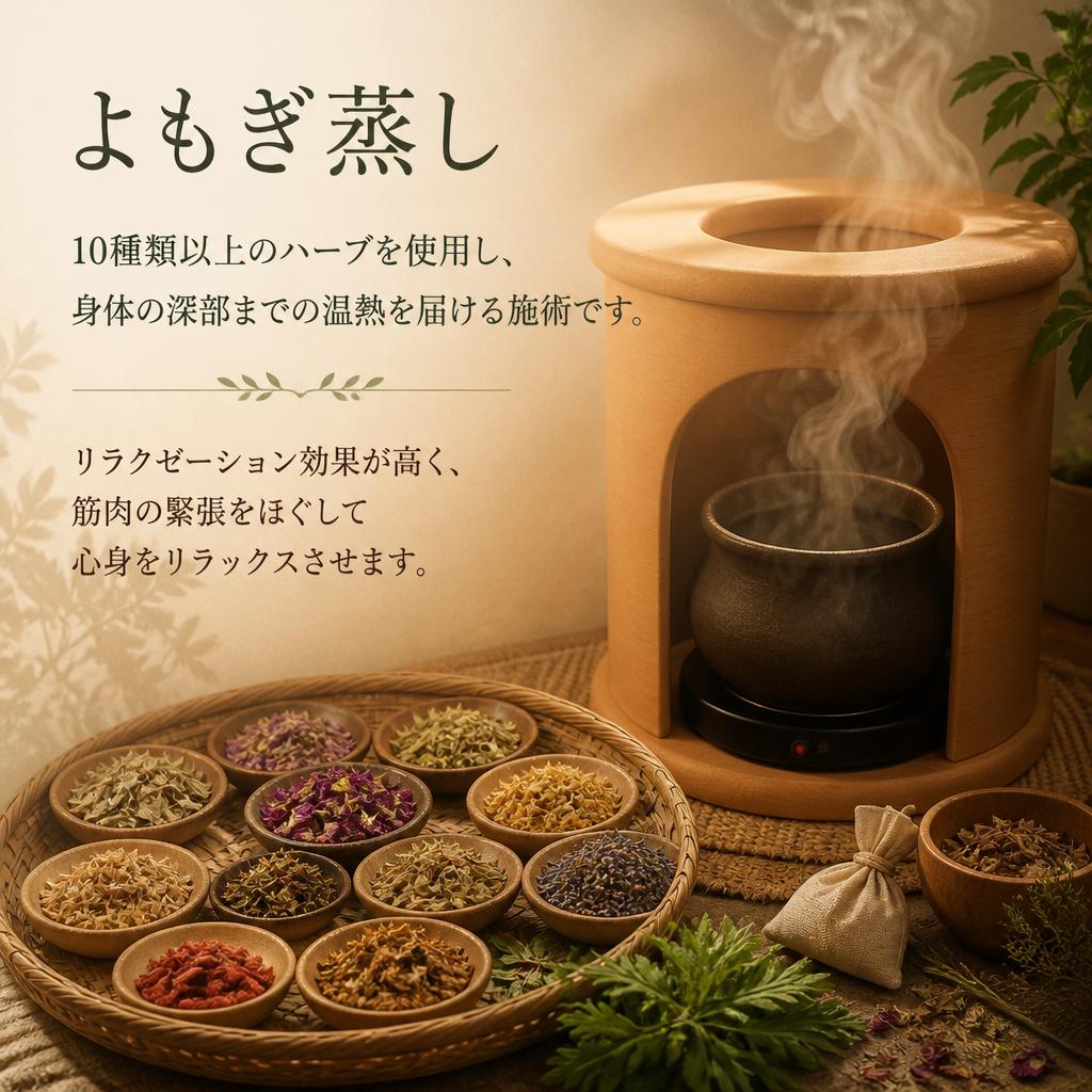 よもぎ蒸しの魅力