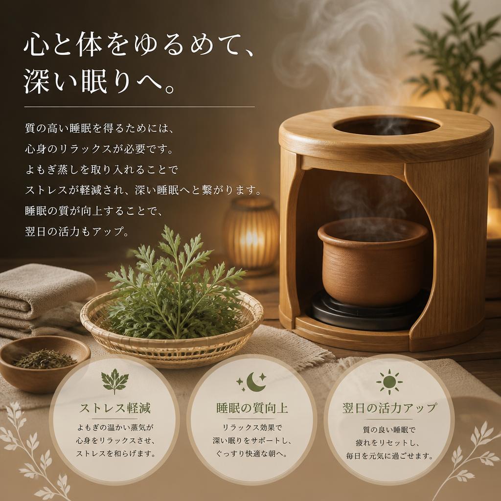 睡眠改善に役立つ理由
